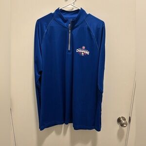 XL - Under Armour Cubs quarter zip pullover